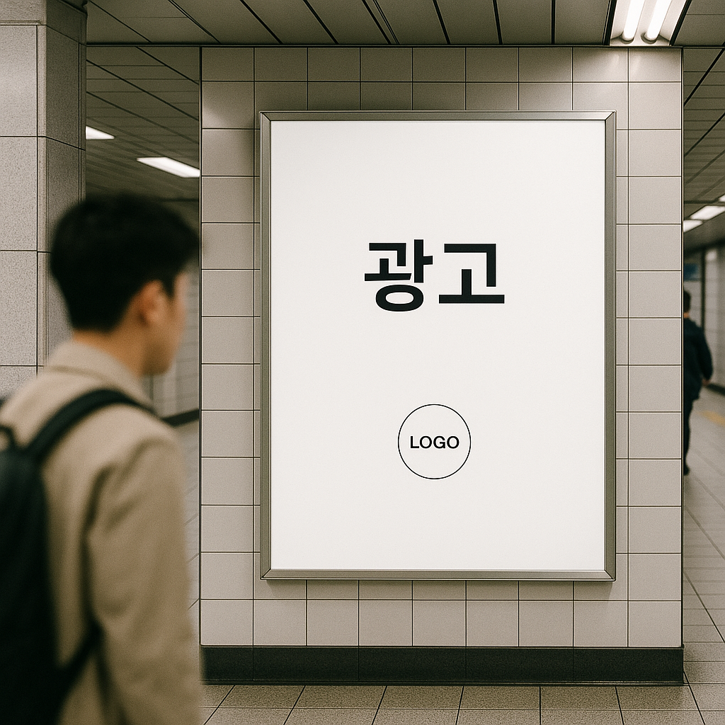 지하철 광고